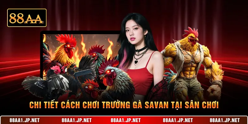 Chi tiết cách chơi trường gà Savan tại sân chơi