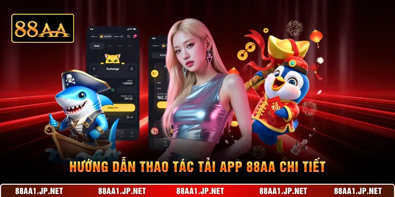 Hướng dẫn thao tác tải app 88AA chi tiết