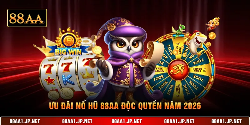 Ưu đãi nổ hũ 88AA độc quyền năm 2026